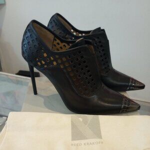NWB REED KRAKOFF LAMB BOOTIES